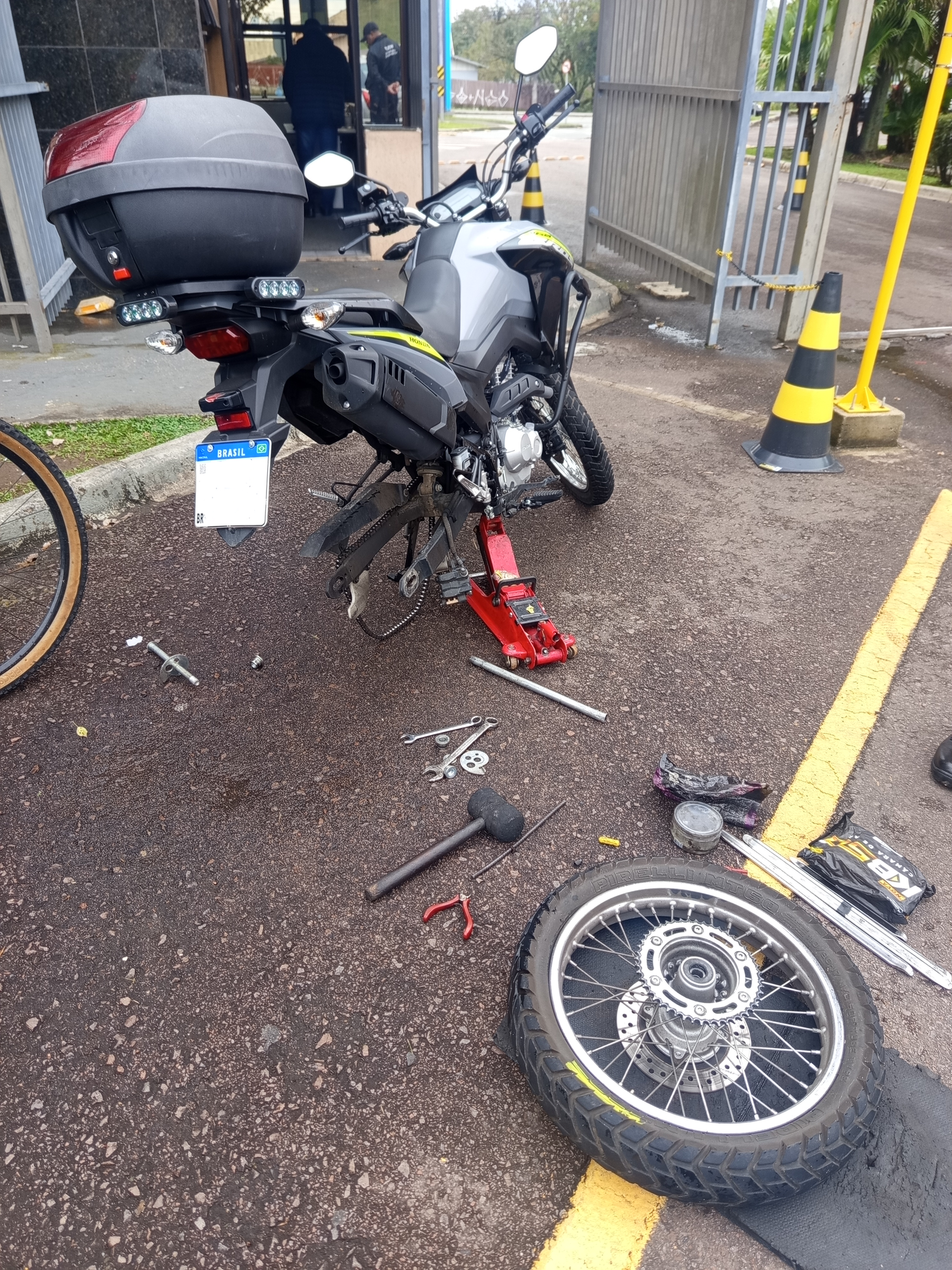 Atendimento para motos